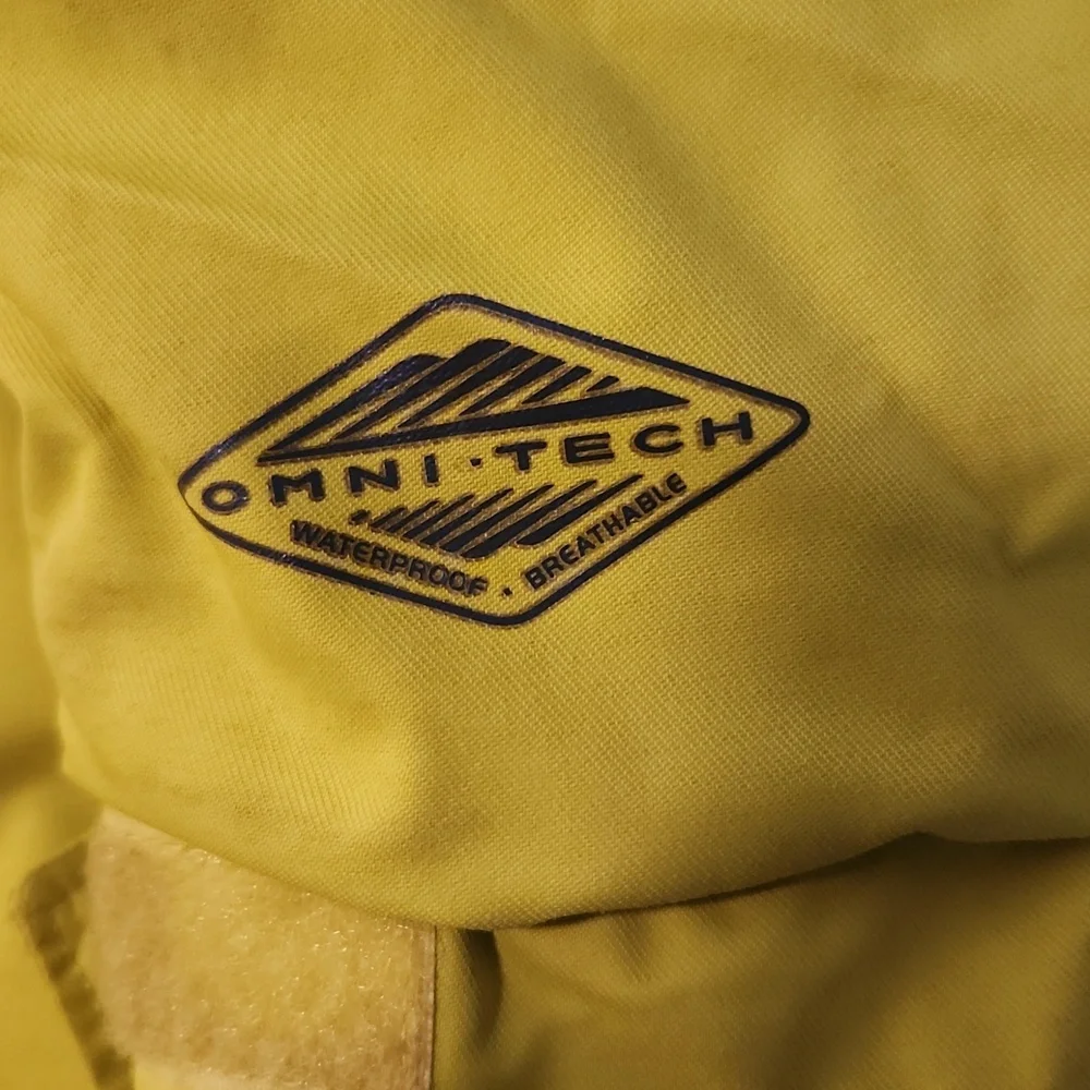 Columbia Kids' Yellow and Black Hooded Snow Boarders Jacket Size L
